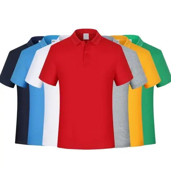 Polo Tshirt Polyster Knitted